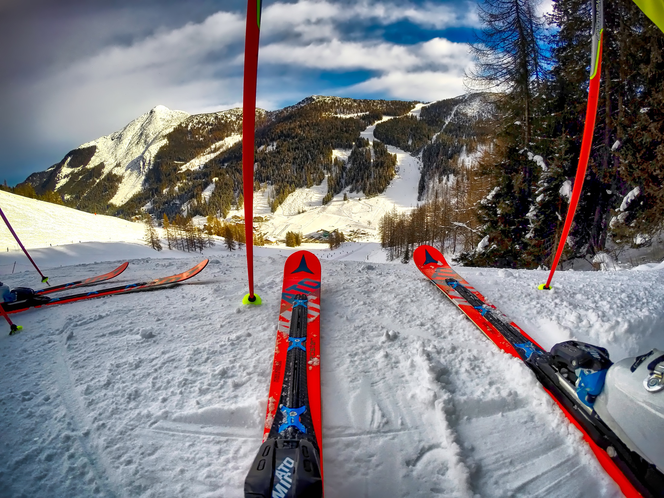 Ski en gros plan - Assurance sport Assursport